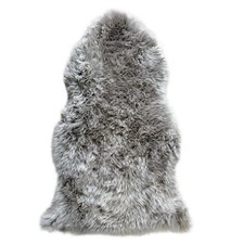 Echtes Lammfell Schaffell 140-150 XXL Premium-Öko-Fell-Teppich aus Deutschland