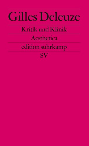 Kritik und klinik - |, |