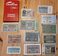 Inflationsgeld Reichsbanknoten