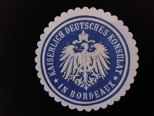 Siegelmarke kaiserlich - siegelmarke,