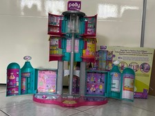 Polly Pocket Mega Mall Einkaufszentrum über 130 Teile in OVP