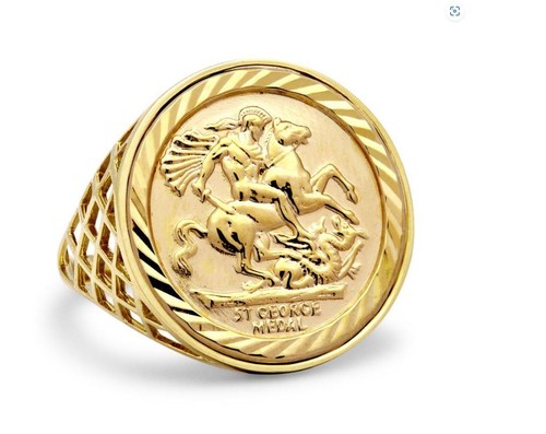 Echter massiver herrenring - massiver,