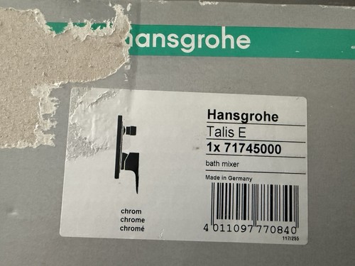 Hansgrohe talis - hansgrohe, e