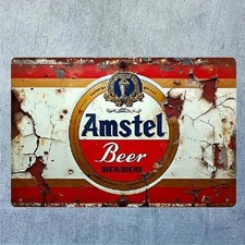 Blechschild Amstel Bier