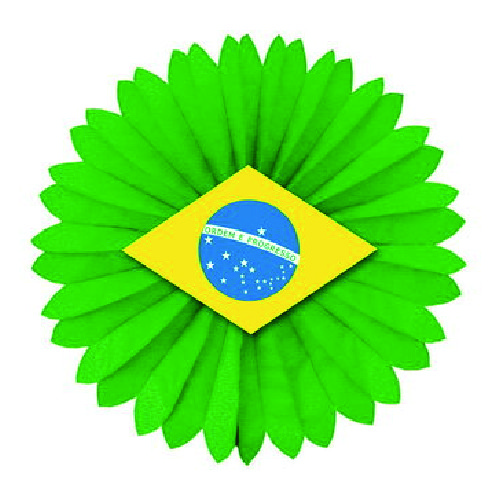Dekofächer brasilien raute - dekofächer,