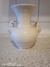 KPM Berlin blaue Zeptermarke Bockskopf Vase Widderkopf Porzellan F.E. Meyer