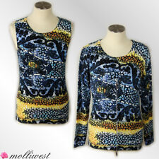 Damen Twinset Top+Cardigan