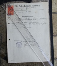 Führungszeugnis 1935