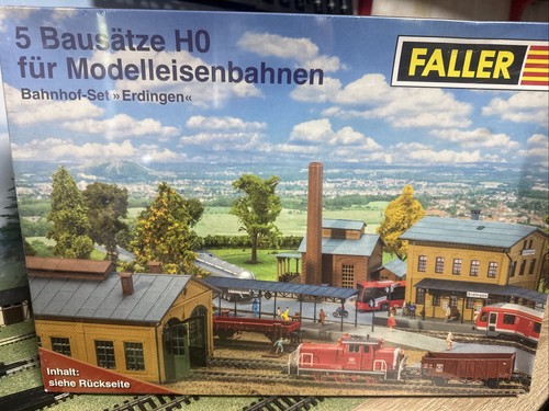 Faller bausatz bahnhof set - faller, bahnhof-set