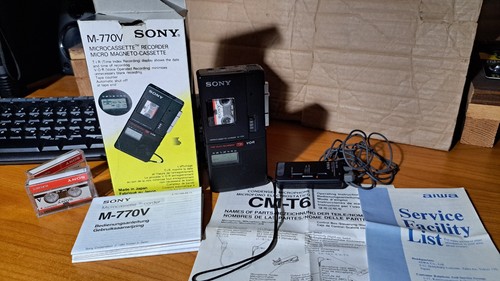 Sony 770v micro kassetten - sony,