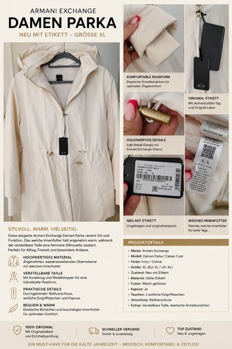 Armani exchange parka - exchange,