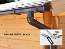 Dachrinne PVC Set inkl