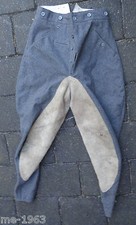   original  WH Heer Hose Stiefelhose Breeches  steingrau  Kammerstück