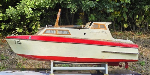 Ddr boot schiffsmodell holz - rc,