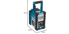 Makita Akku-Baustellenradio 7,2-18 V, DMR108 / Batteriebetrieben oder Netzstrom