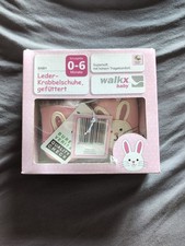 Leder-Krabbelschuhe 0-6 neu