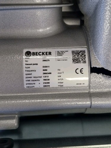 Becker sv201 vakuumpumpe - becker, sv201/1