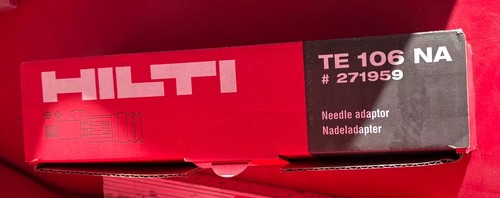 Nadeladapter hilti 106 na - nadeladapter, te