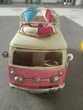  Weißblech Wohnmobil Flower