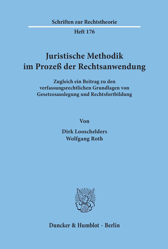 Juristische methodik - methodik, im
