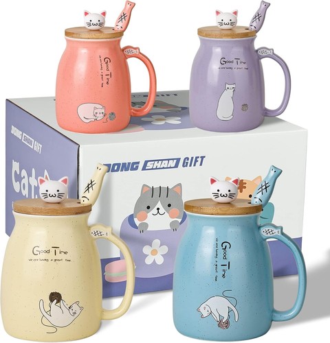 Katzenbecher-Set