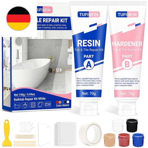 Badewannen reparaturset weiß - reparaturset,