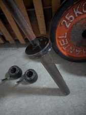 Schnell Langhantel und Gewichte 115kg Oldschool Olympisches Gewichtheben