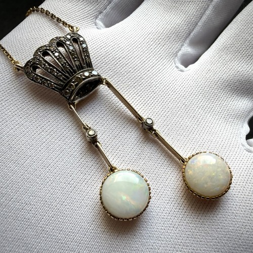 Jugendstil art deco lavalliere - art,