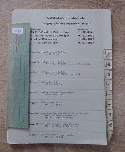Schlüter schlepper as351 - schlüter,