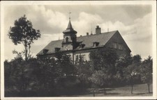 Ak Gornau im Erzgebirge Sachsen, Schulfest 1925, Schule - 3991939
