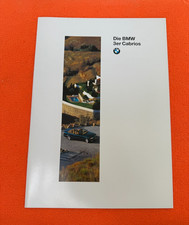 BMW 3er E36 Cabrio Cabriolet  318i, 320i, 328i  incl Farben Prospekt 1995