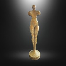 Signierte Bronzeskulptur