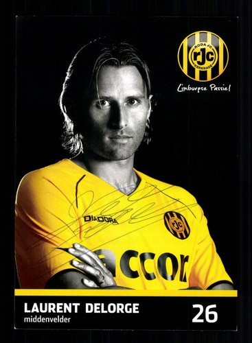 Laurent delorge autogrammkarte - delorge,