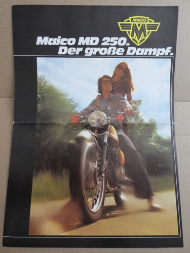 Maico prospekt 1976 250 - maico,