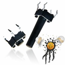 5 x DIY Mini Taster Micro Drucktaster 4-polig 6x6mm 4.3-20mm Mikroschalter DIP