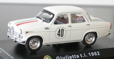 Modellautos 1:43 PKW Alfa Romeo Giulietta t.i.in weiß Nr.40 von 1962 mit OVP