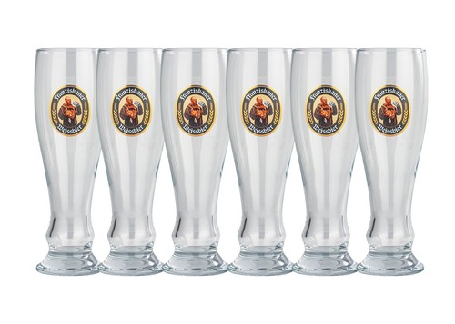 Franziskaner weissbierglas - 6x,