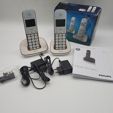 Philips TELÉFONO INALÁMBRICO XL4902S/34/ Pack Duo/Plata