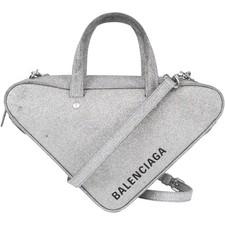 Balenciaga Silver Glitter