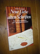 Neue Liebe zu alten Schriften
