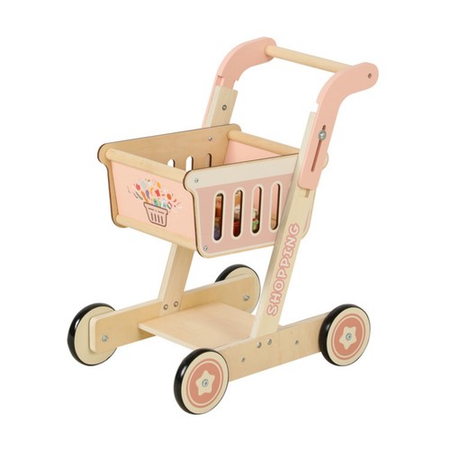 Kinder einkaufswagen rosa - kinder-einkaufswagen,