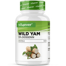 Wild Yam 240 Kapseln 440mg 20%