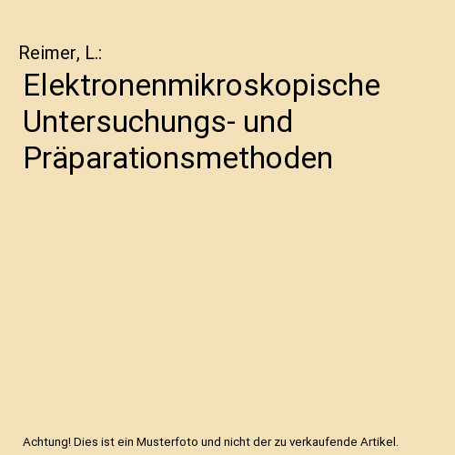 Elektronenmikroskopische
