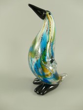 Glasfigur Pinguin Skulptur