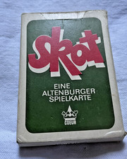 Altes Kartenspiel, Skat, DDR , Deutsches Blatt,  Coeur Altenburger Spielkarten