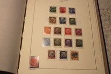 Deutsches Reich Sammlung inklusive Dienstmarken 1933-1945 im Borek Album  (S893)