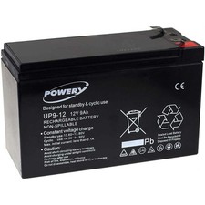 Powery Blei-Gel-Akku (multipower) für USV APC Back-UPS ES 700 9Ah 12V (ersetzt a