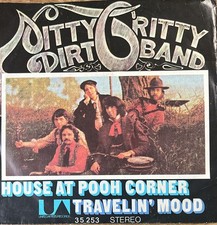 Nitty Gritty Dirt Band: House At Pooh Corner, 7" Single von 1971