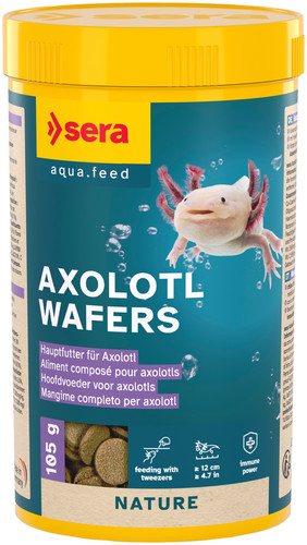 Sera axolotl wafers - sera,