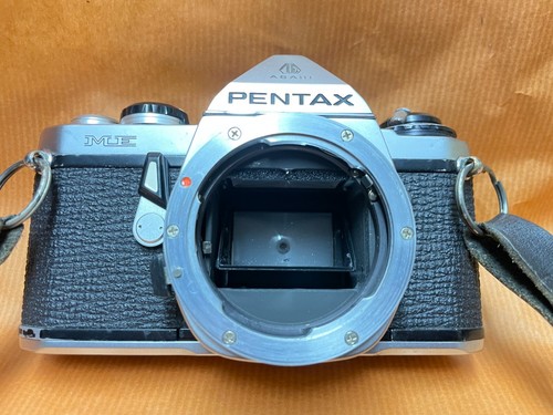 Pentax silber body - me,